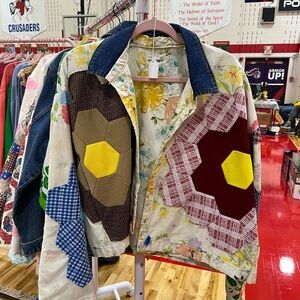 Handmade quilt jacket